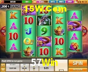 Jackpots e promoções na 57Win